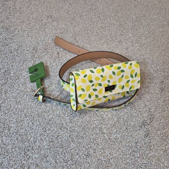 Kate Spade Logo Belt Bag Fanny Pack Lemon Size L/XL main image 2